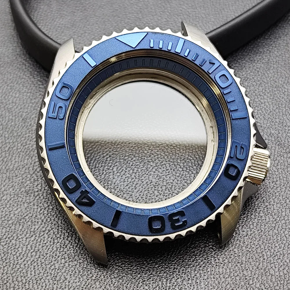 42mm Black Matte Watch Case for NH35 Movement 13 42mm Black Matte Watch Case for NH35 Movement - Image 13