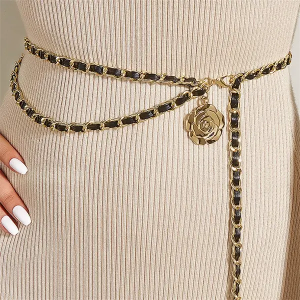 Luxury Metal Chain Belt for Women - Image 6