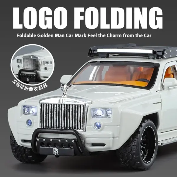 1:32 Rolls Royce Phantom 6X6 Diecast Model Car - Image 4