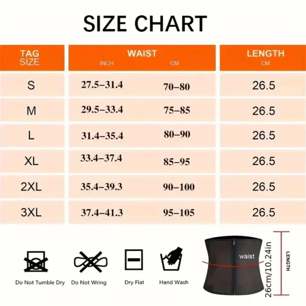 Adjustable Men’s Corset Waist Belt - Image 6