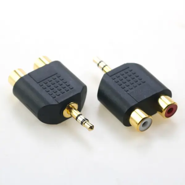 Dual RCA to 3.5mm & 6.35mm Stereo Adapter Set - Image 5