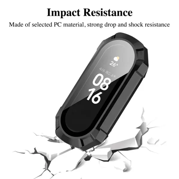 2IN1 Glass & PC Case for Xiaomi Mi Band 9 - Image 4