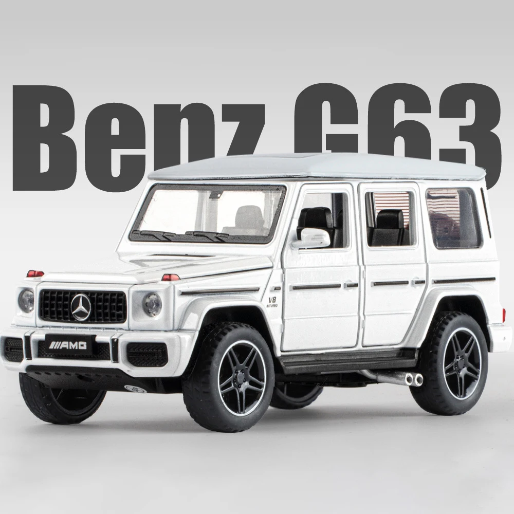 1:32 Benz G63 Alloy Model Car Toy 7 1:32 Benz G63 Alloy Model Car Toy - Image 7