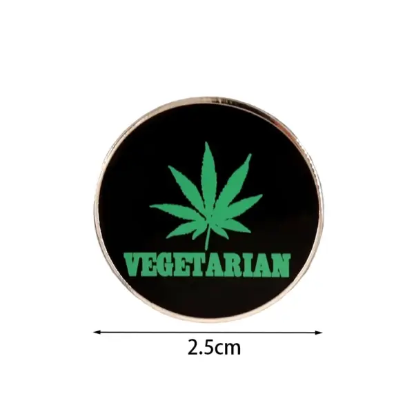 Green Maple Leaf Enamel Pin Brooch Jewelry - Image 6