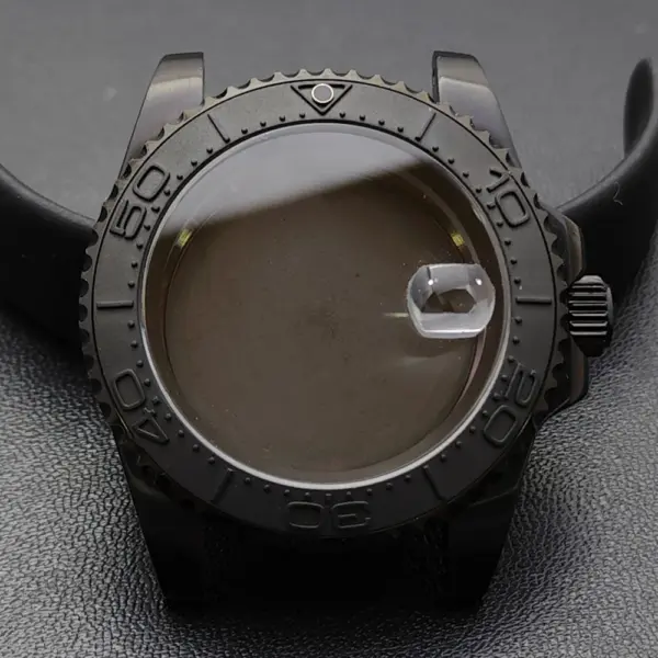 GMT 40.5MM Bidirectional Sapphire Watch Case for NH34 NH35 - Image 75