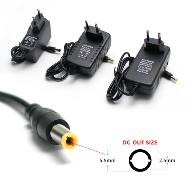 15V Universal AC/DC Power Adapter for LED Drivers - Image 3