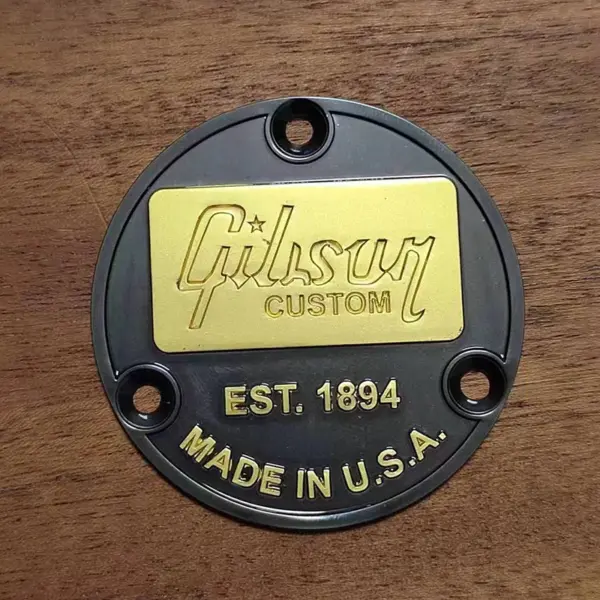 Gibson Custom Gold Metal Switch Cover - Image 3