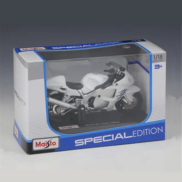 Maisto 1:18 Suzuki Hayabusa GSX-1300R Diecast Motorcycle - Image 9