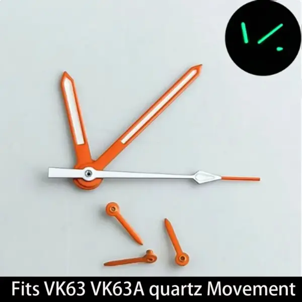 Green Luminous Dial Hands for VK63 Watch Model - Image 14