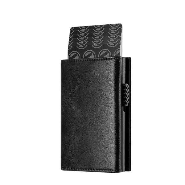 Men's RFID Blocking Bifold Wallet with Coin Pocket - Image 7