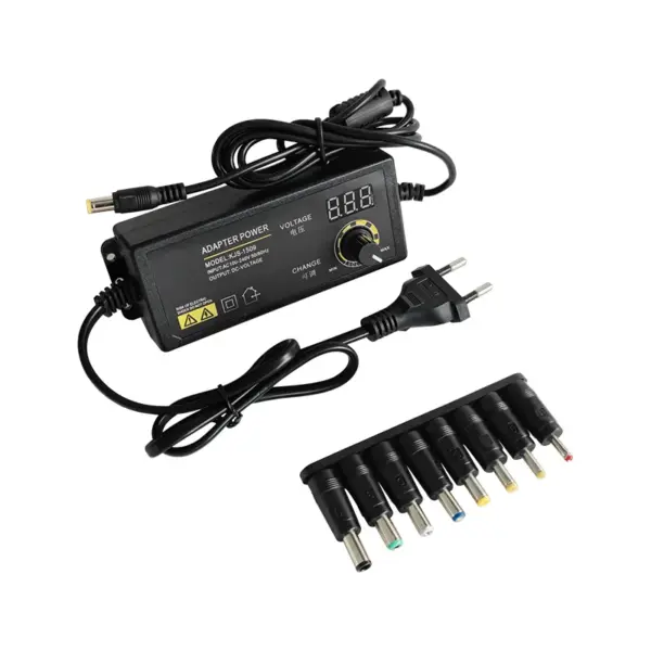Adjustable 12V Power Supply with LED Display for Electronics - Image 8