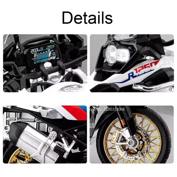 1:9 R1250 GS Suzuki Hayabusa Motorcycle Model - Image 5