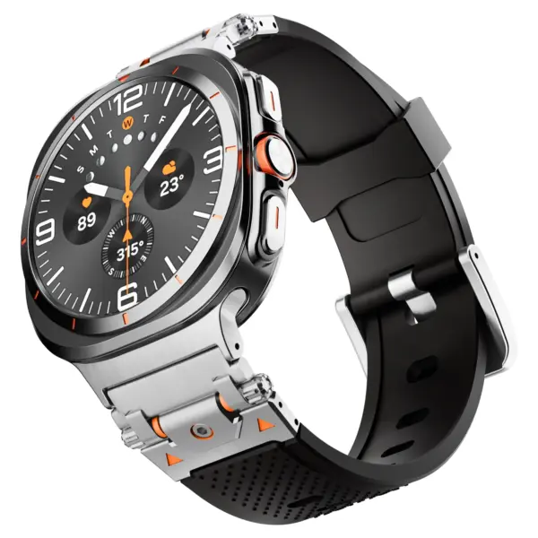 Silicone Strap for Samsung Galaxy Watch7 Ultra 47mm - Image 24