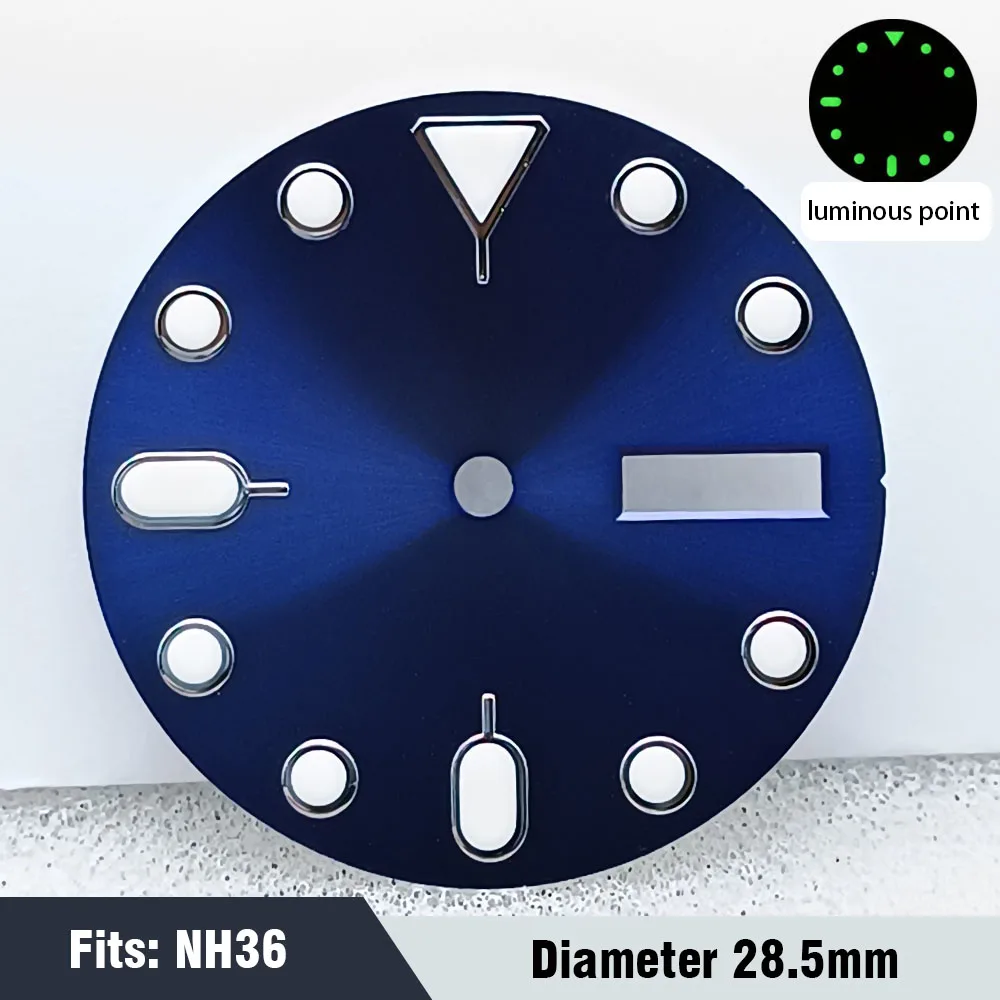 Men's Watch Dial NH35Nh36 Luminous Sterile Model 120 Men's Watch Dial NH35Nh36 Luminous Sterile Model - Image 120