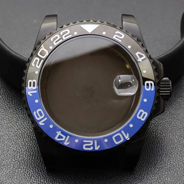GMT 40.5MM Bidirectional Sapphire Watch Case for NH34 NH35 - Image 67