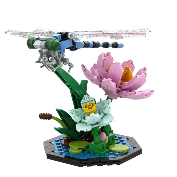 Honeybee Butterfly Dragonfly Building Blocks Set for Adults - Image 4