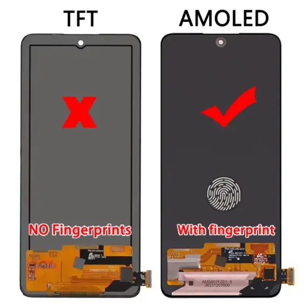 6.67 Inch AMOLED Display for Xiaomi Redmi Note 13 Pro - Image 4