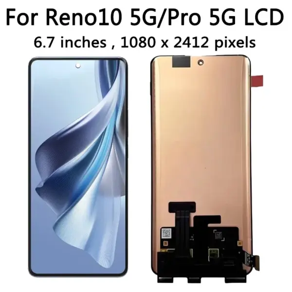 Reno 10 CPH2531 LCD Screen Replacement for Oppo Reno 10 Pro - Image 2