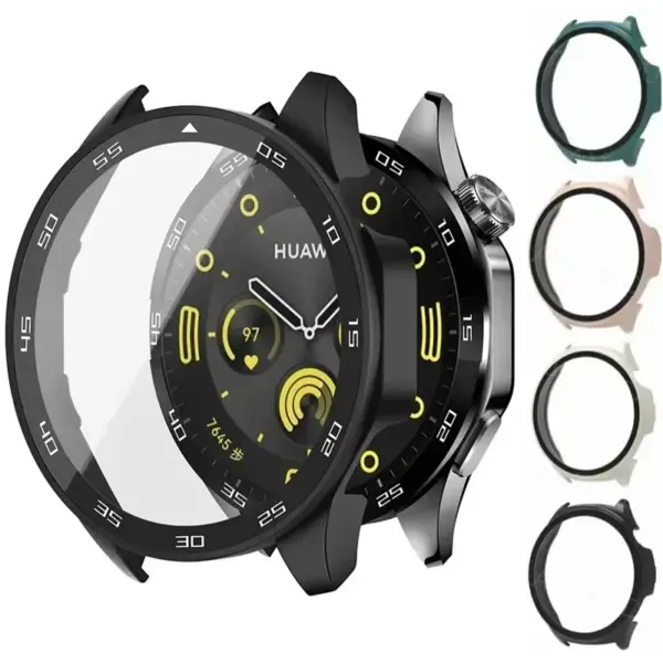 Tempered Glass & Case for Huawei Watch GT4 46mm - Image 6