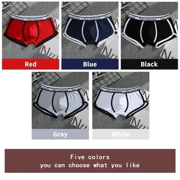 Men's Cotton Boxer Shorts Set, 4-Pack S-XL - Image 2