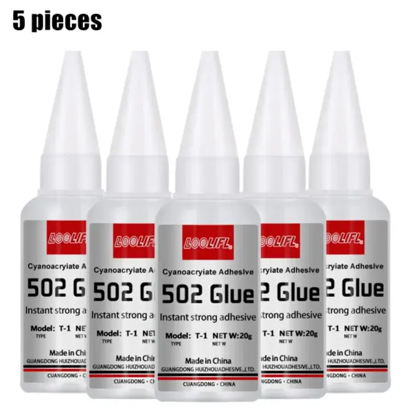 LOOLIFL 502 Super Glue 20ml Multi-Surface Adhesive - Image 7