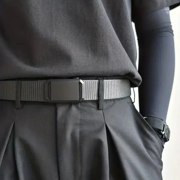 Unisex Canvas Tactical Workwear Belt - Image 4