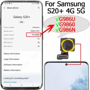 Original Front Camera Module for Samsung Galaxy S20 Series 26 S65dd854da54743b7b59d8e105aa309261 1