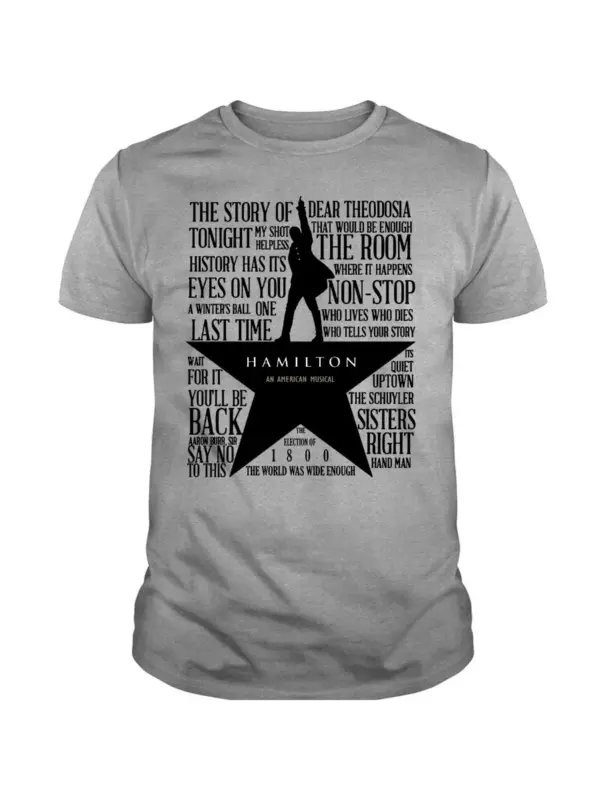 Hamilton An American Musical Cotton T-Shirt S-3XL - Image 2