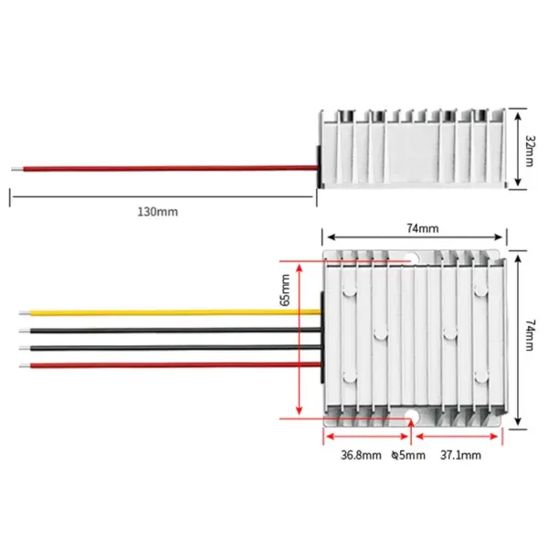 DC-DC 12V/24V to Various Voltages Buck Converter 10A-30A - Image 4