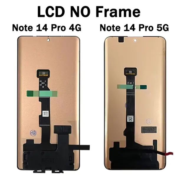 6.67 inches AMOLED Display for Xiaomi Redmi Note 14 Pro - Image 4