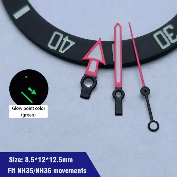 Green Luminescent Hands for NH35 NH36 Sports Watch - Image 26