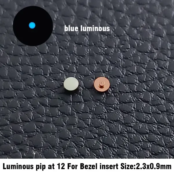 Luminous Pip at 12 for Seiko/ SUB Ceramic Bezel - Image 9