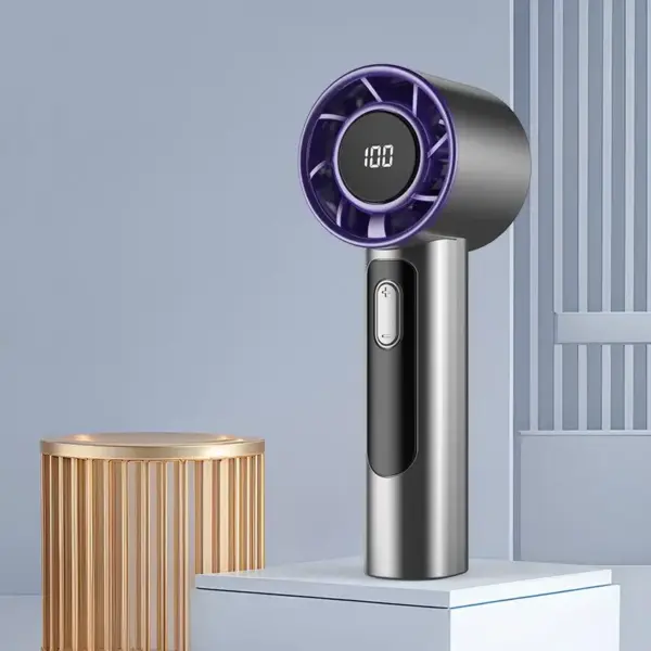 Xiaomi Mini Handheld Turbo Fan F08 with LED Display - Image 11