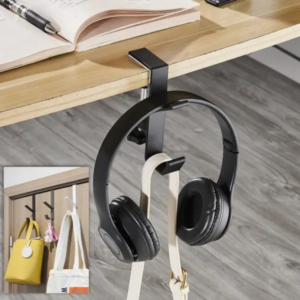 Adjustable Desk Edge Hook for Gaming and Office - Image 6