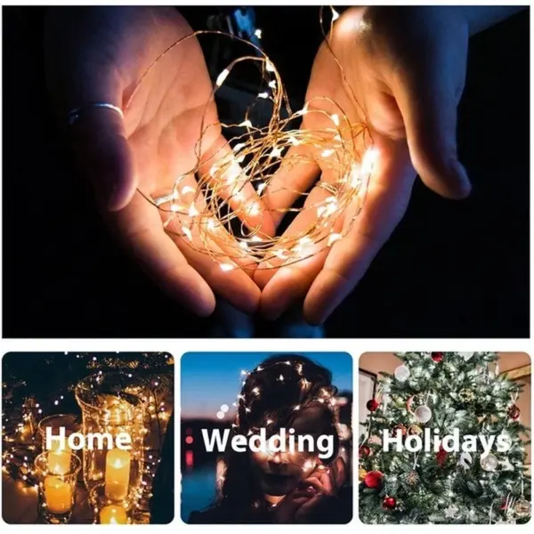 5M Battery-Operated LED Fairy Lights for Garden and Weddings - Image 5