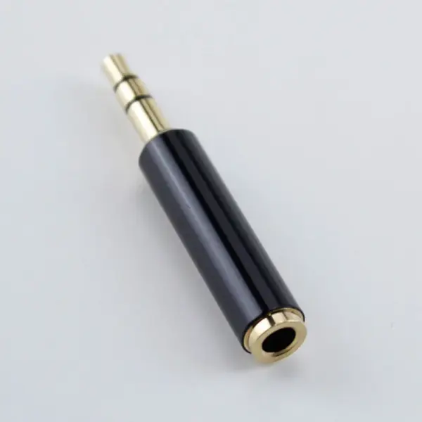 Pure Copper Gold Plated 3.5mm TRRS Audio Adapter - Image 3