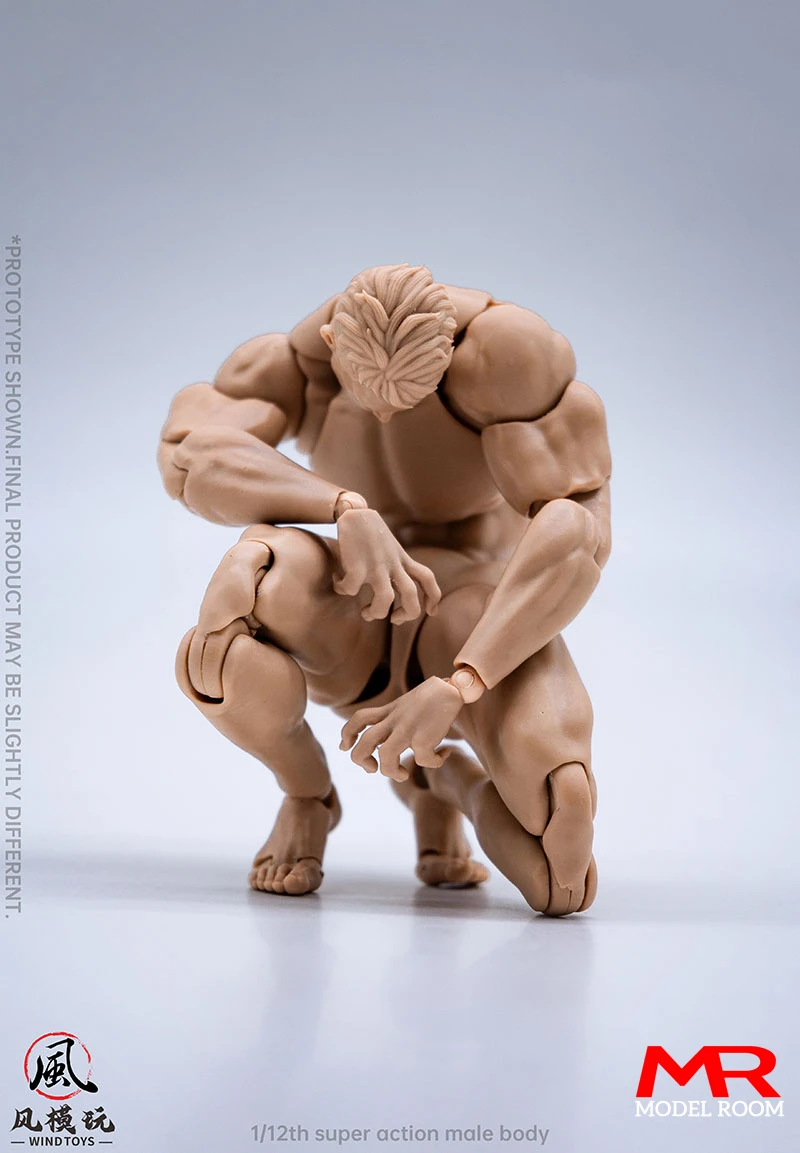 Wind Toys 1/12 Male Action Figure Kit 4 Wind Toys 1/12 Male Action Figure Kit - Image 4