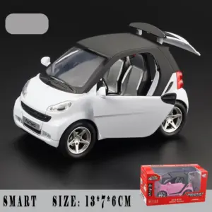 1:32 Mercedes Benz Smart Mini GT Diecast Car Model 26 S66b79112c86e4357ae9b86d2eda057c3L