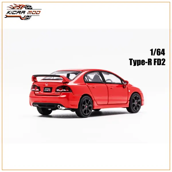 DCT 1/64 Civic Type R FD2 Diecast Model - Image 6