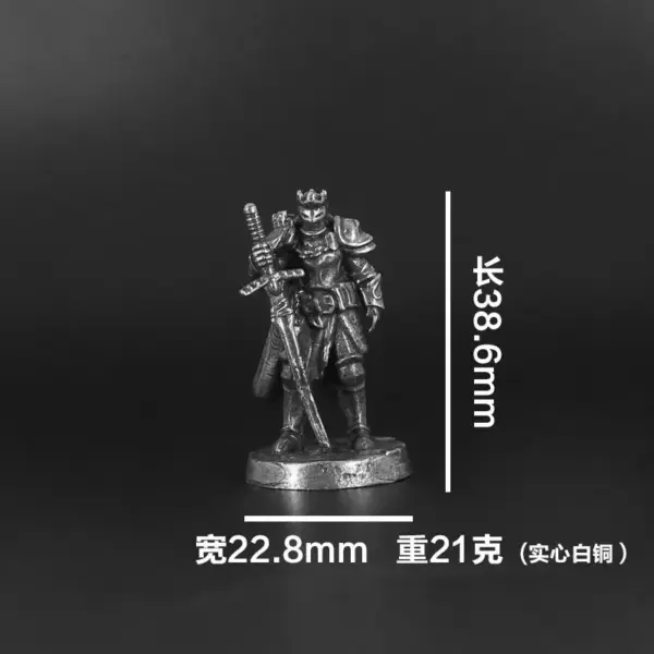 Knights of The Legion Metal Soldier Minifigure Display - Image 12