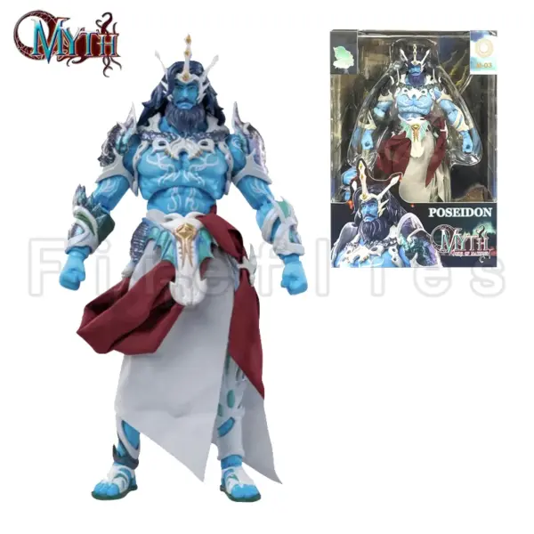 Myth Gods 1/12 Zeus Hades Poseidon Action Figures - Image 8