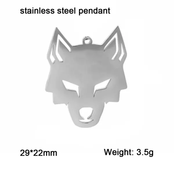 Wolf Charm Pendants for Men and Women Jewelry - Image 8
