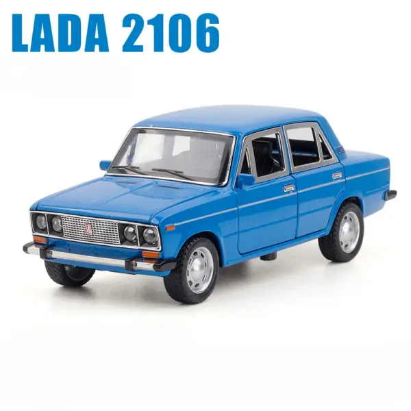 1/24 LADA 2106 Alloy Diecast Car Model - Image 9