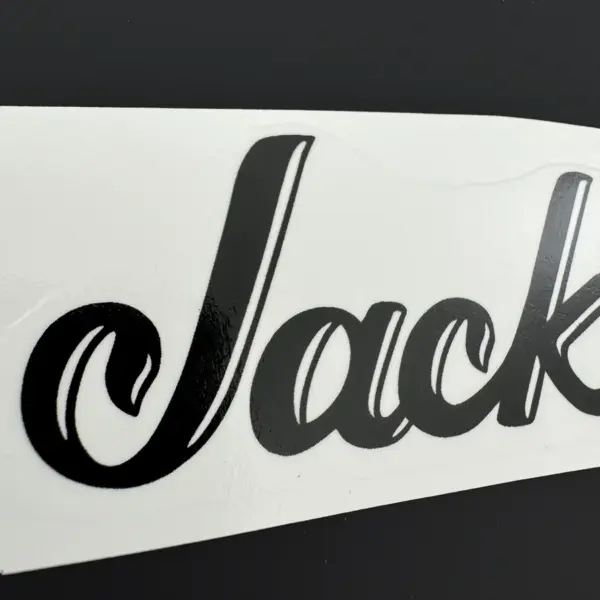 Jackson Guitar Logo Waterslide Decal Set - Image 2