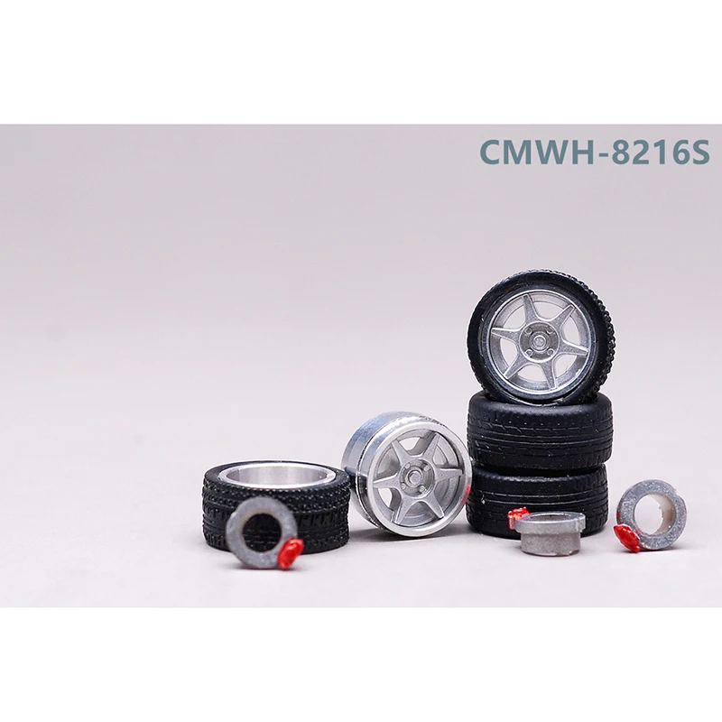 CM Model 1/64 Alloy Wheel & Tire Set for Model Cars 28 CM Model 1/64 Alloy Wheel & Tire Set for Model Cars - Image 28
