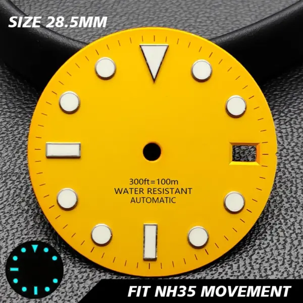 28.5mm GMT Calendar Watch Dial for NH34 NH35 Models - Image 60