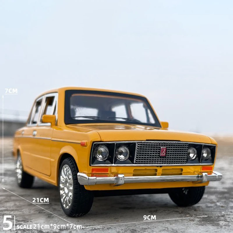 1:18 LADA 2106 Alloy Die Cast Model Toy Car 6 1:18 LADA 2106 Alloy Die Cast Model Toy Car - Image 6