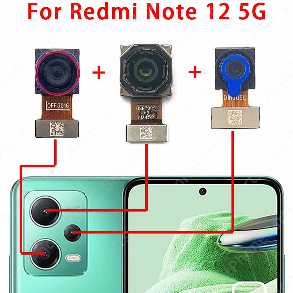 Xiaomi Redmi Note 12 Rear Camera Module Repair Part 11 Xiaomi Redmi Note 12 Rear Camera Module Repair Part - Image 11