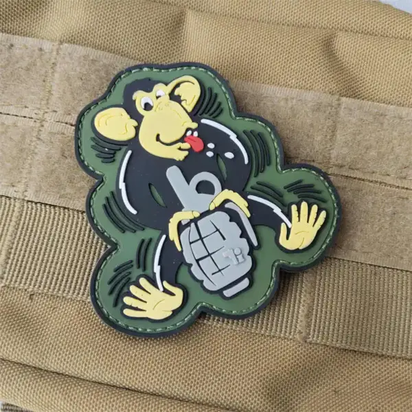 Tactical Monkey 3D PVC Patch for Gear - Image 5