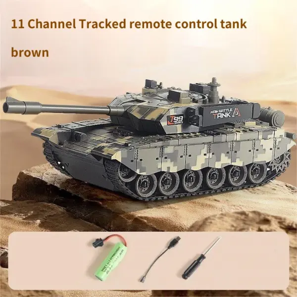 RC Tracked Tank 5/11CH Remote Control Vehicle - Image 11